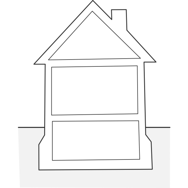 SVG house elevation  lvation maison