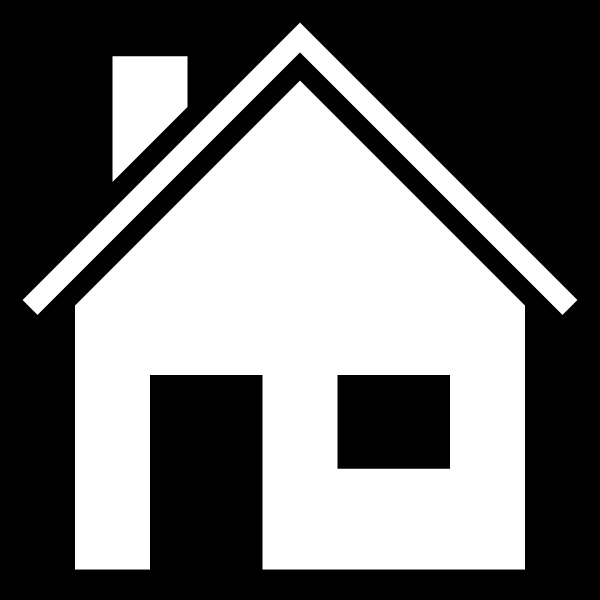 SVG House silhouette image