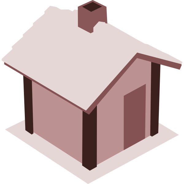 SVG House vector image