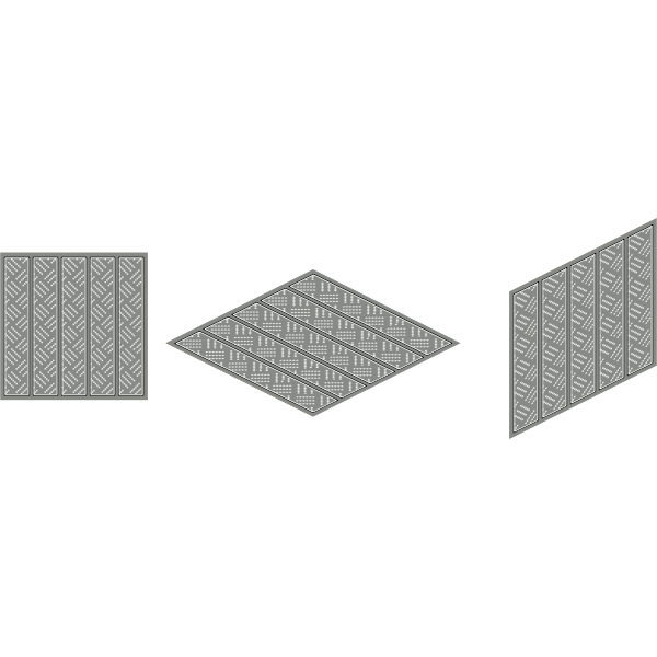 SVG how make isometric tile