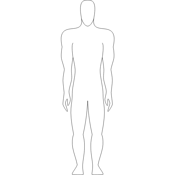 SVG Human figure