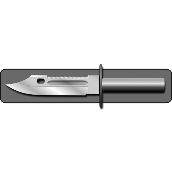 SVG hunting knife