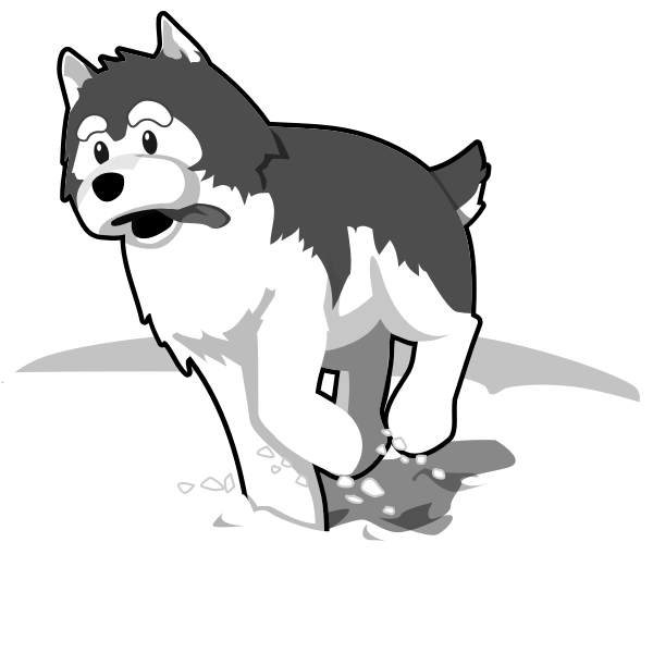 SVG Husky image