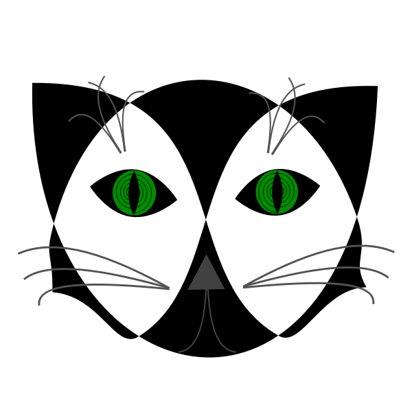 SVG Hypno Cat