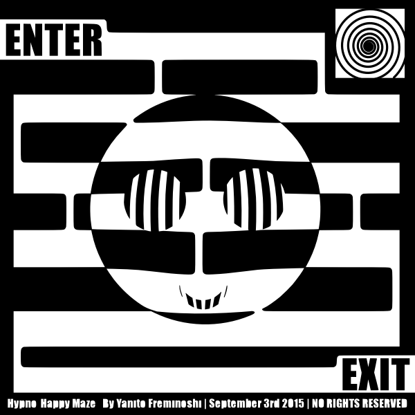 SVG Hypnosis style maze