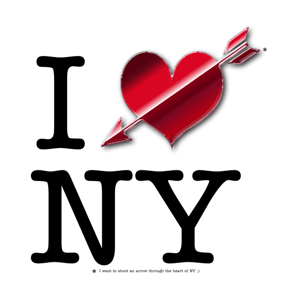 SVG I Love New York City