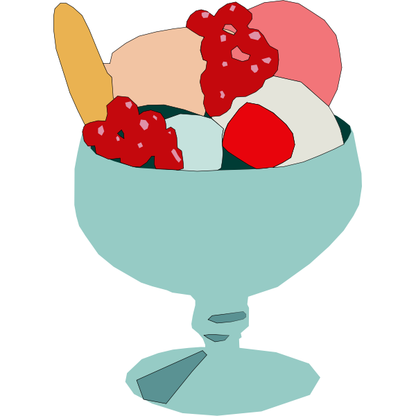 SVG Ice cream cup