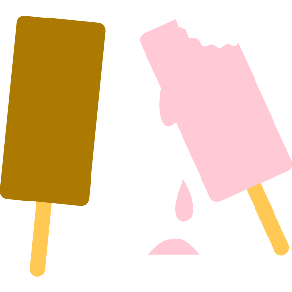 SVG Ice cream vector image