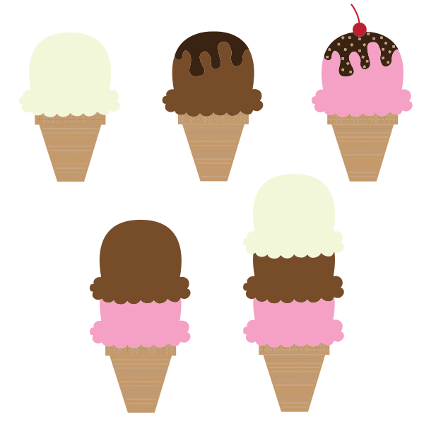 SVG Ice creams