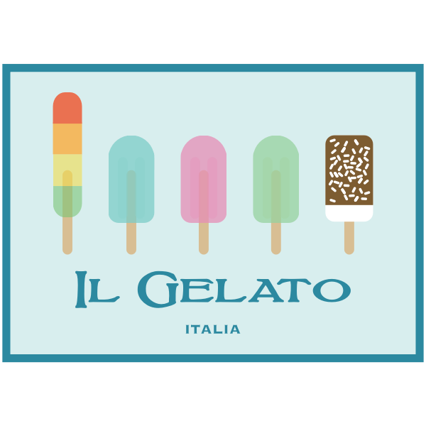 SVG Ice-creams set