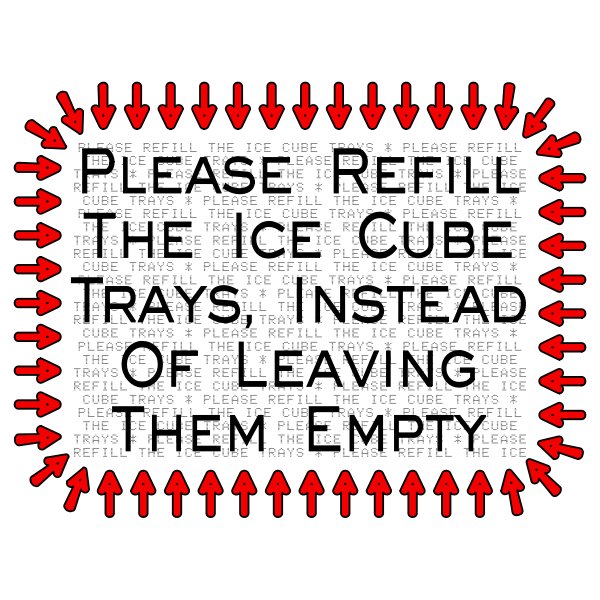 SVG Ice cube note