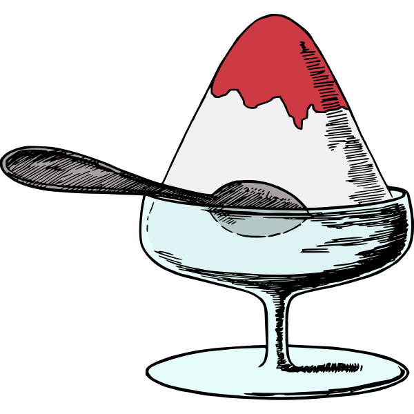 SVG Ice dessert
