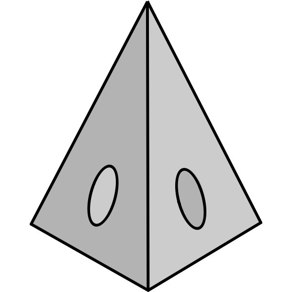 SVG Icehouse Pyramid Small