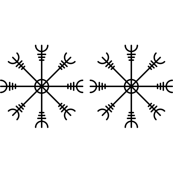 SVG Icelandic symbols