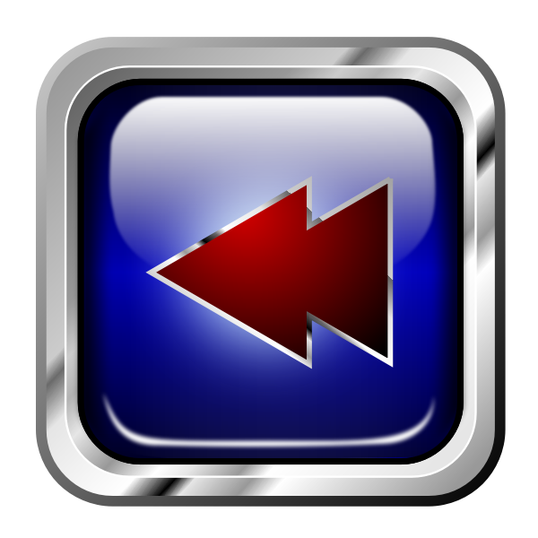 SVG Icon Blue Multimedia REW