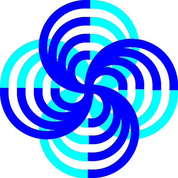 SVG icon infinite clover