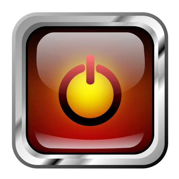 SVG Icon Red Multimedia Power