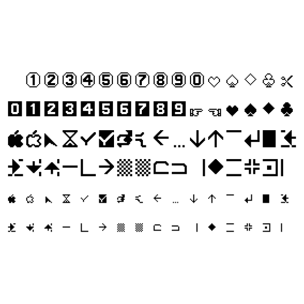 SVG Icons cursors and pictographs