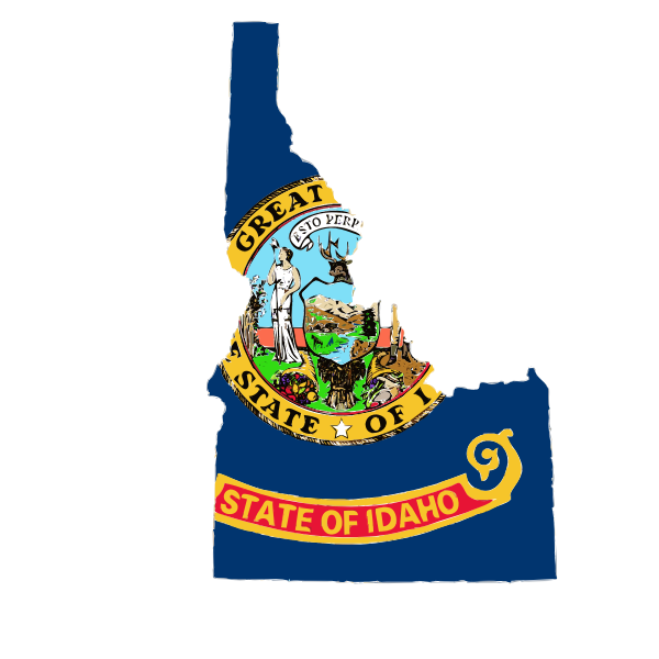 SVG Idaho flag