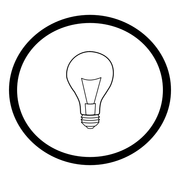 SVG Idea pictogram vector image