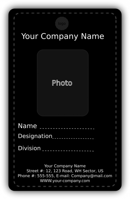 SVG Identity Card