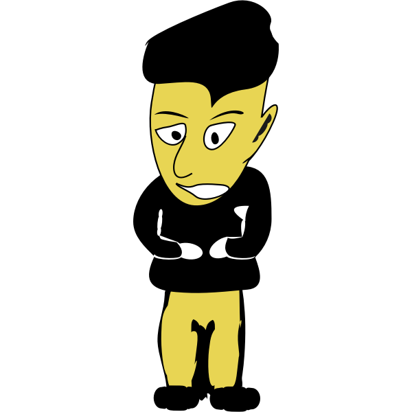 SVG Ill man