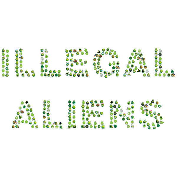 SVG Illegal aliens