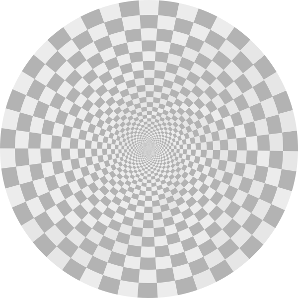 SVG Illusion pattern drawing vector image