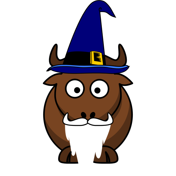 SVG Illustratino of a gnu