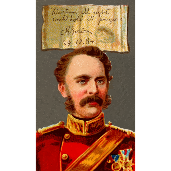 SVG Illustration of British general