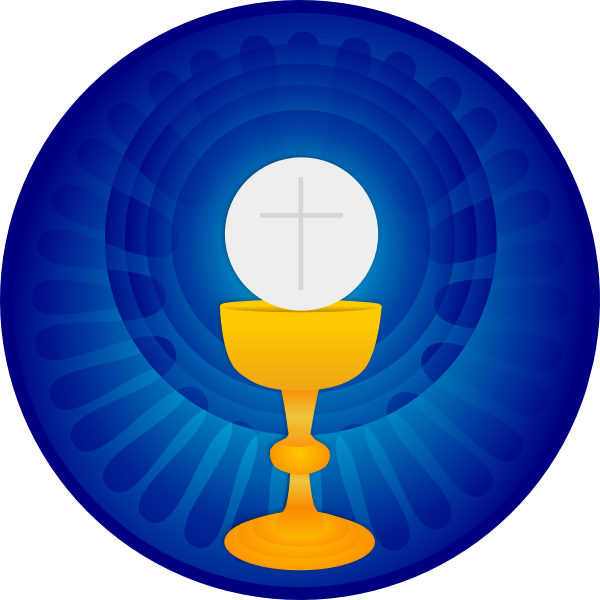 SVG Illustration of Holy Eucharist symbol
