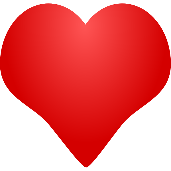 SVG Illustration of red heart