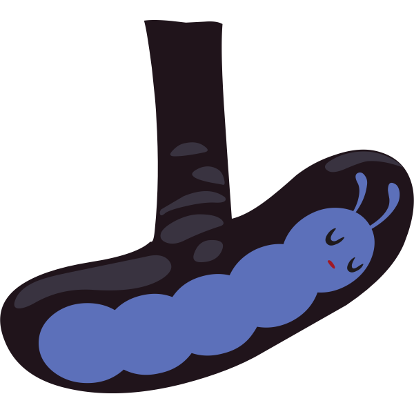SVG ilmenskie ground caterpillar