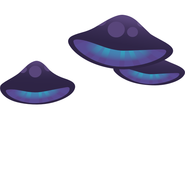 SVG ilmenskie purple mushroom 3
