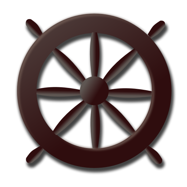 SVG Image of a rudder