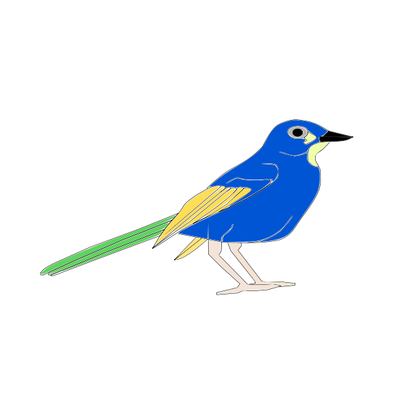 SVG Image of colorful parrot