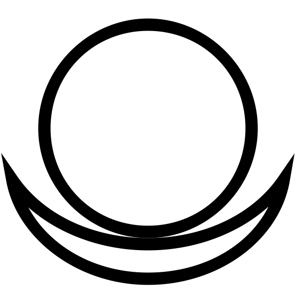 SVG Image of Earth satellite planets symbol