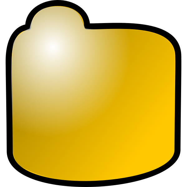 SVG Image of file separation tag web icon