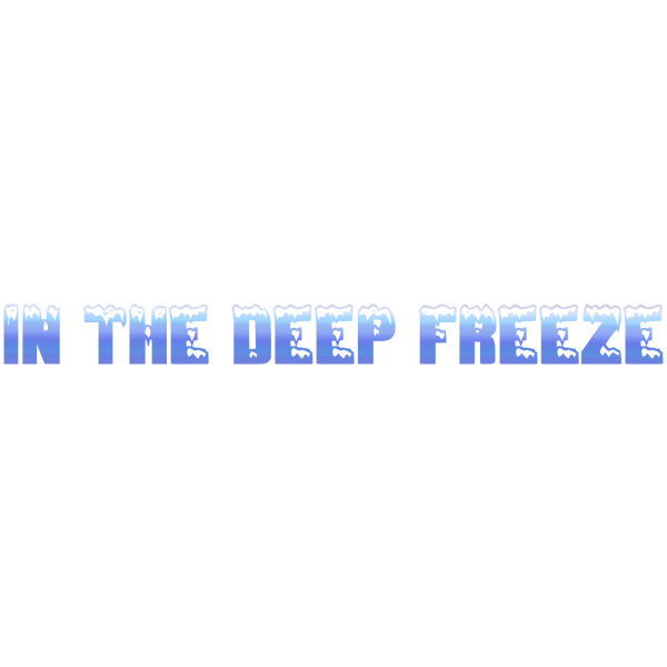 SVG In The Deep Freeze