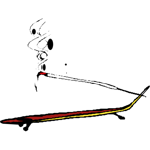 SVG Incense in holder