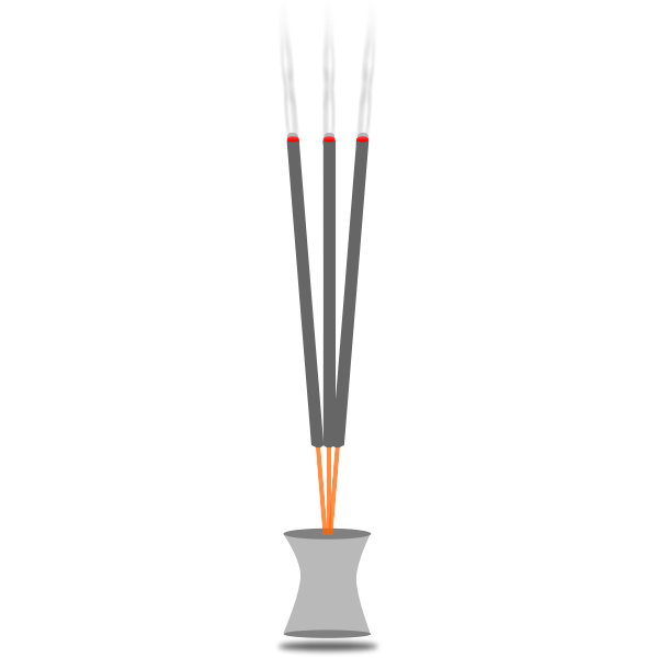 SVG Incense sticks