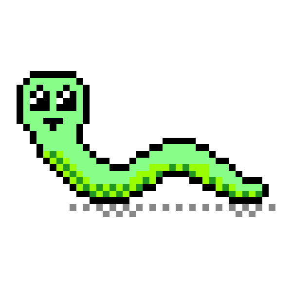 SVG Inchworm vector image
