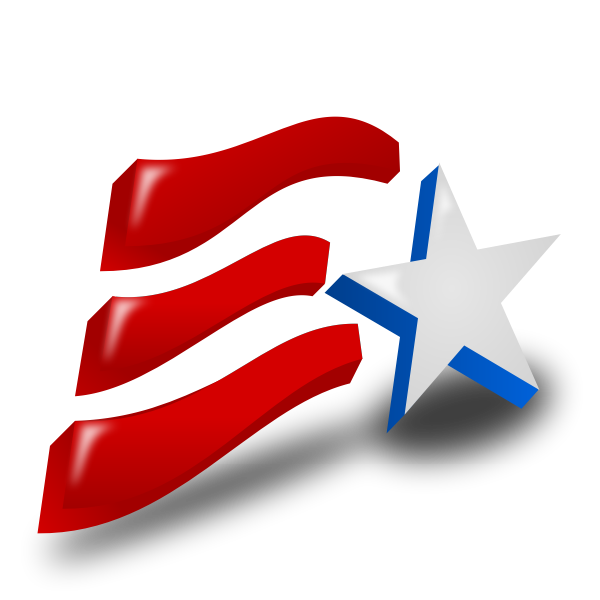 SVG Independence Day USA Icon