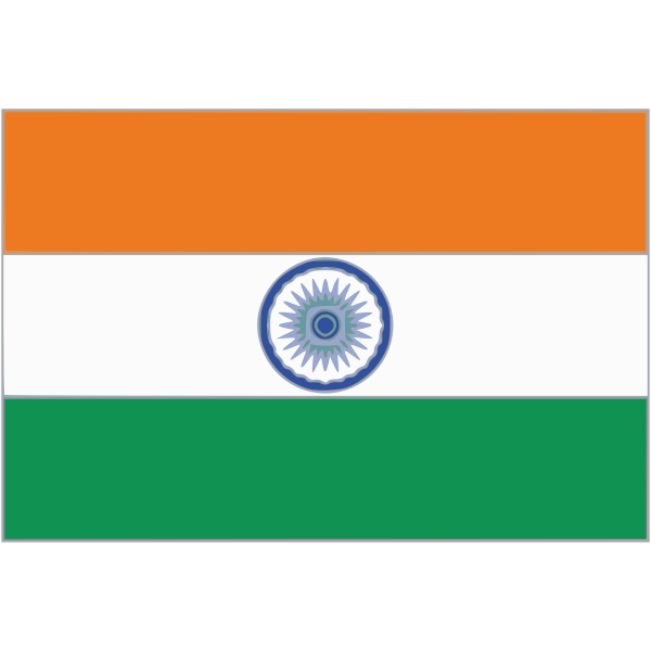 SVG India flag