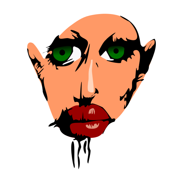 SVG Indian Face