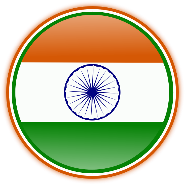SVG Indian flag image