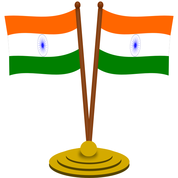 SVG Indian flags vector