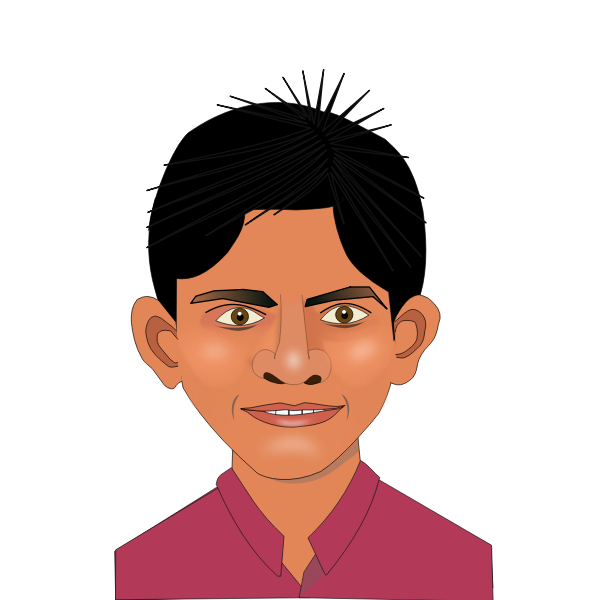 SVG Indian Lad