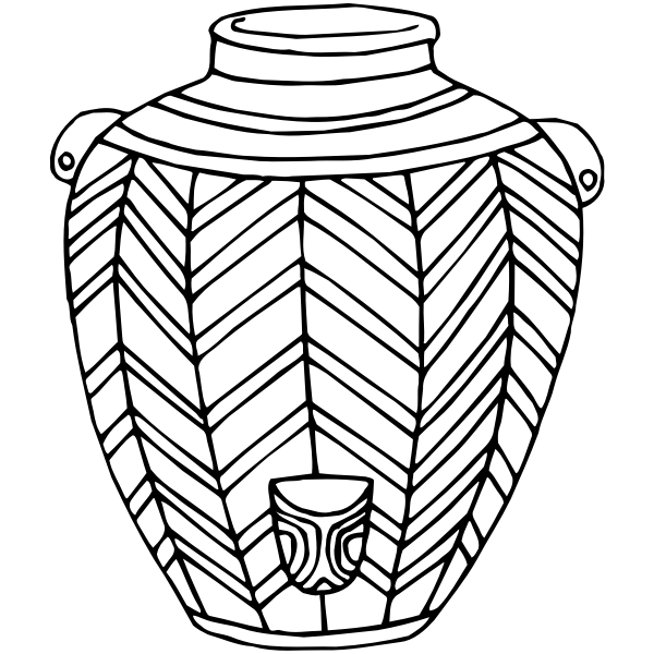 SVG Indian pot