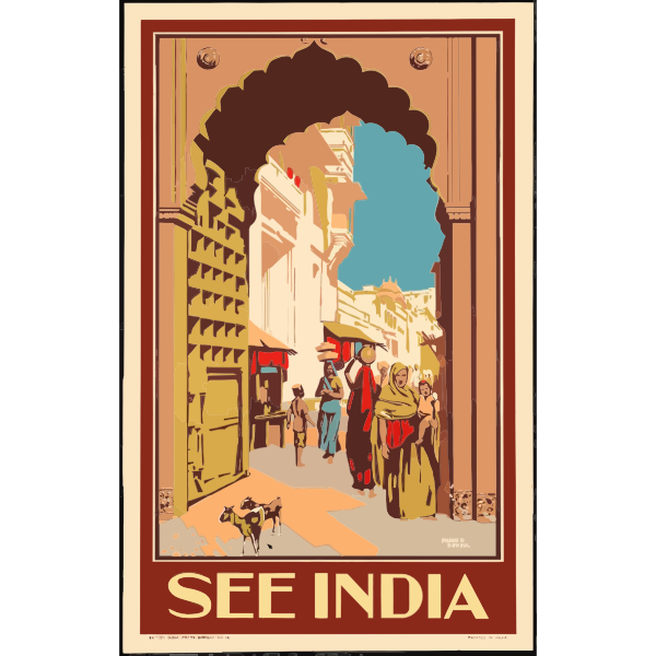 SVG Indian street